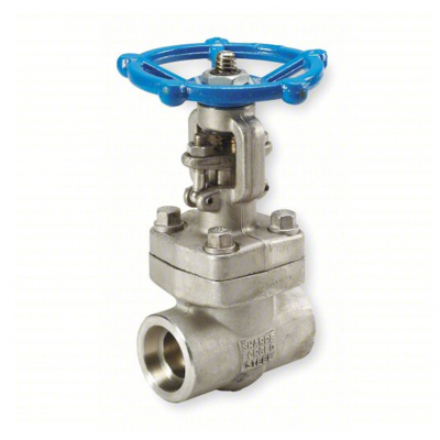 Válvula cortina acero inoxidable socket well